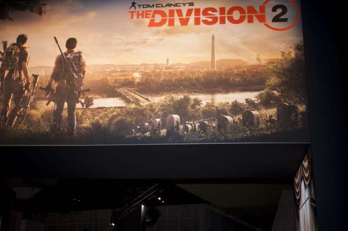 E3 2018 Tom Clancy The Division 2 banner