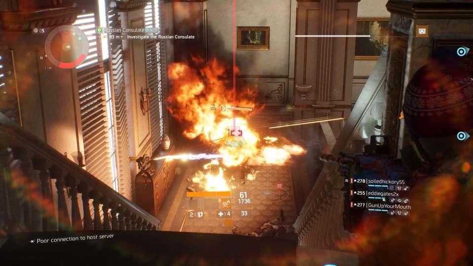 The Division flame turret