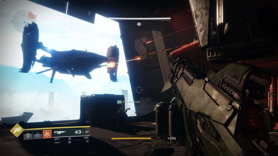 Destiny 2 gunship
