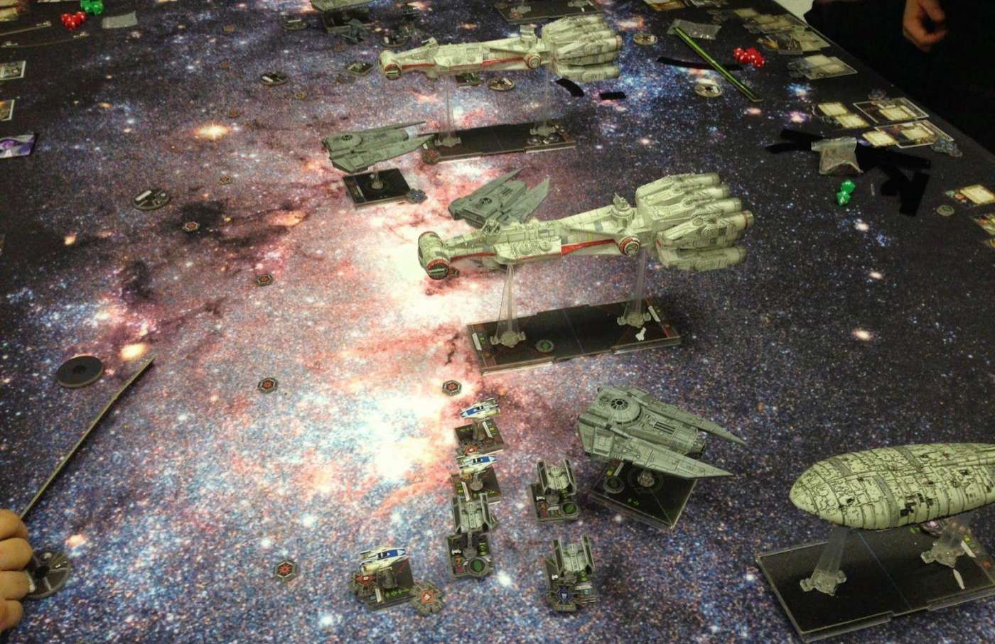 Star Wars xwing miniatures corvette bomber awing