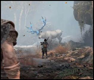 God of War deer hunt