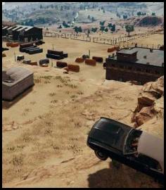 PUBG mirado Miramar jump warehouses