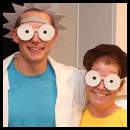 thumbnail Halloween party costume Rick and Morty