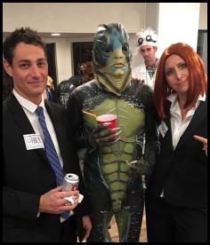 Halloween party X-Files The Shape of Water Mulder Scully