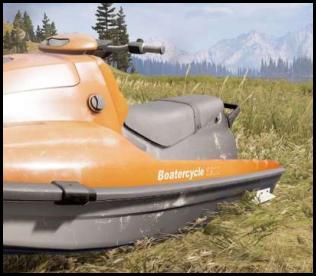 Far Cry 5 Boatercycle jetski beached