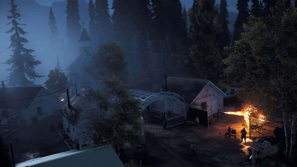 Farcry 5 screenshot compound flamethrower