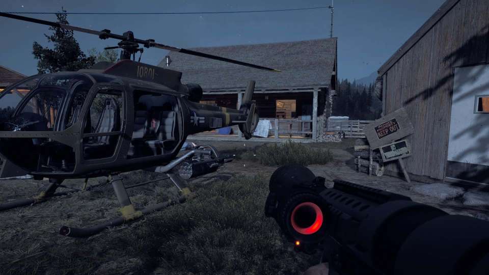 Far Cry 5 helicopter rocket launcher