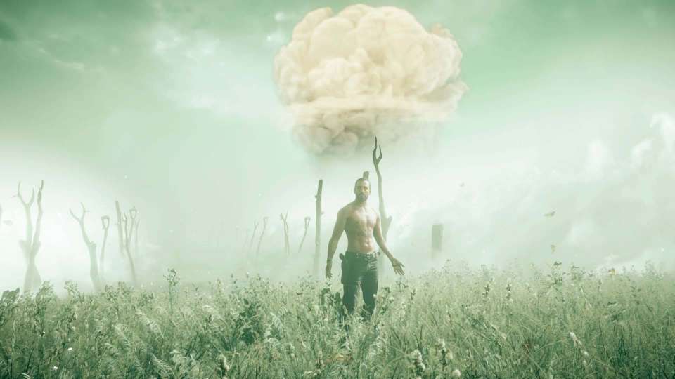 Far Cry 5 Joseph mushroom cloud