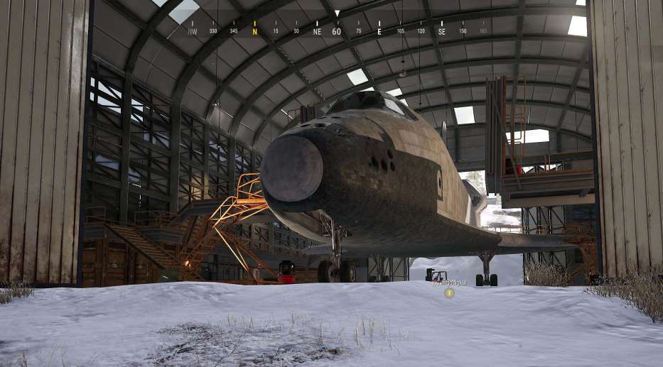 PUBG Vikendi space shuttle