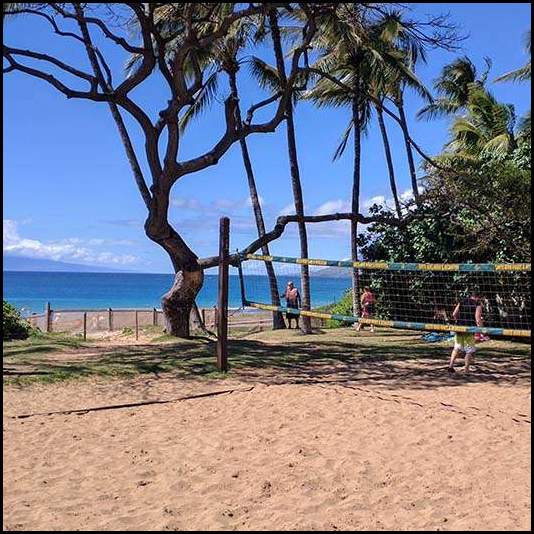 thumbnail Hawaii Maui volleyball court kam 1
