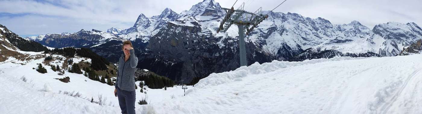 Switzerland Murren alps trip Europe hike panorama lift mountains