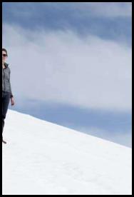 Swiss Alps Murren ski slope hike