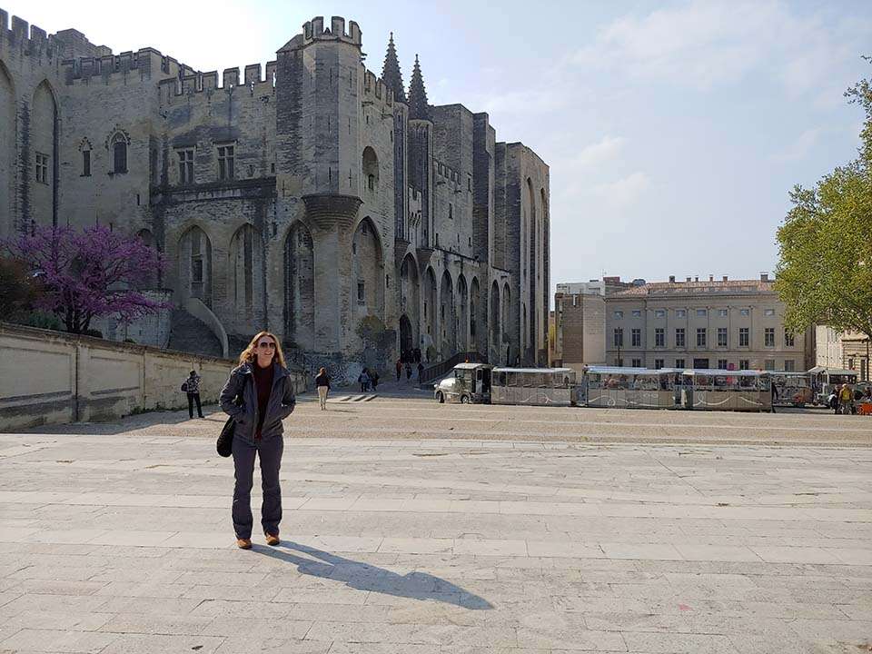 France travel Avignon Palais de Papes