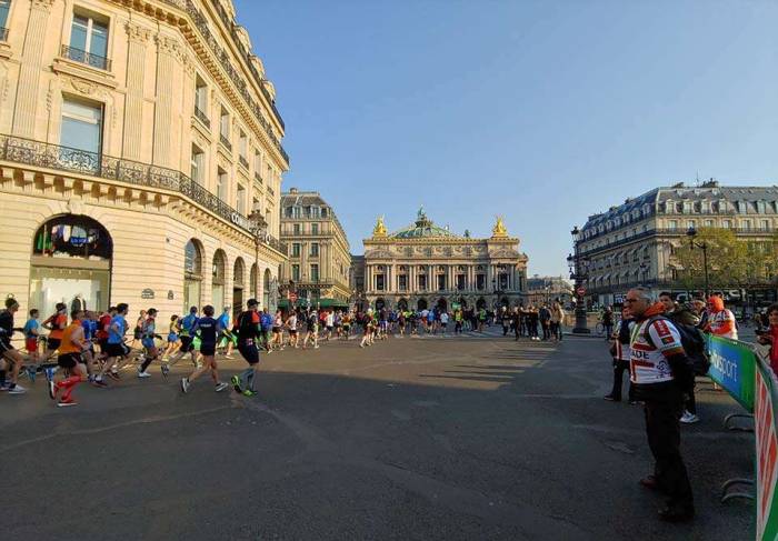 Paris France travel marathon 2019 opera