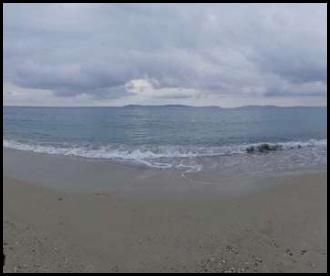 France Rayol Canadel sur Mer beach panorama