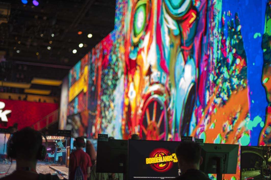 E3 2019 Gearbox 2k Borderlands 3 demos screen