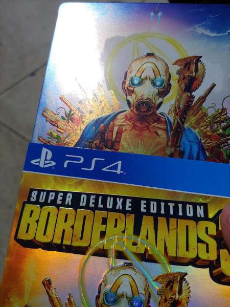 Borderlands 3 Super Deluxe Edition box PS4