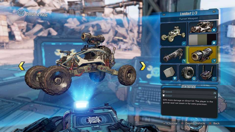Borderlands 3 catch a ride buggy vehicle spawn