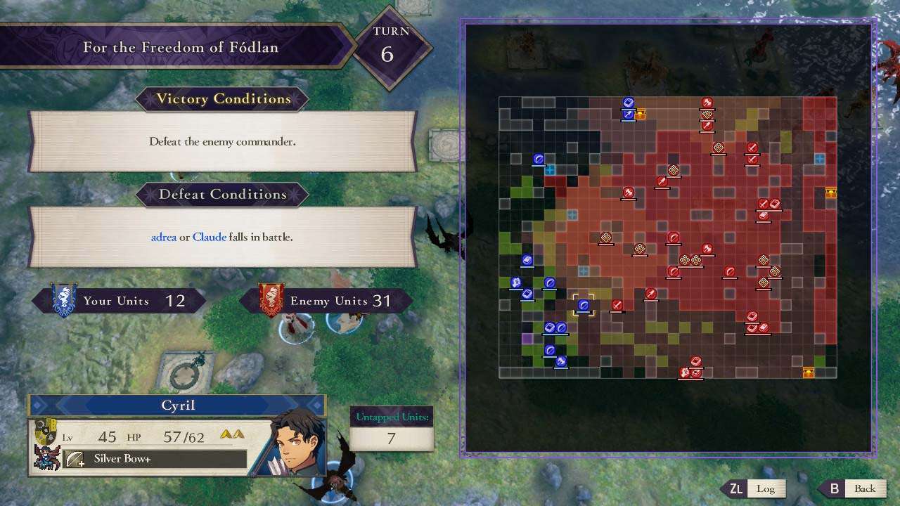 Fire Emblem Three Houses For the Freedom of Fodlan map