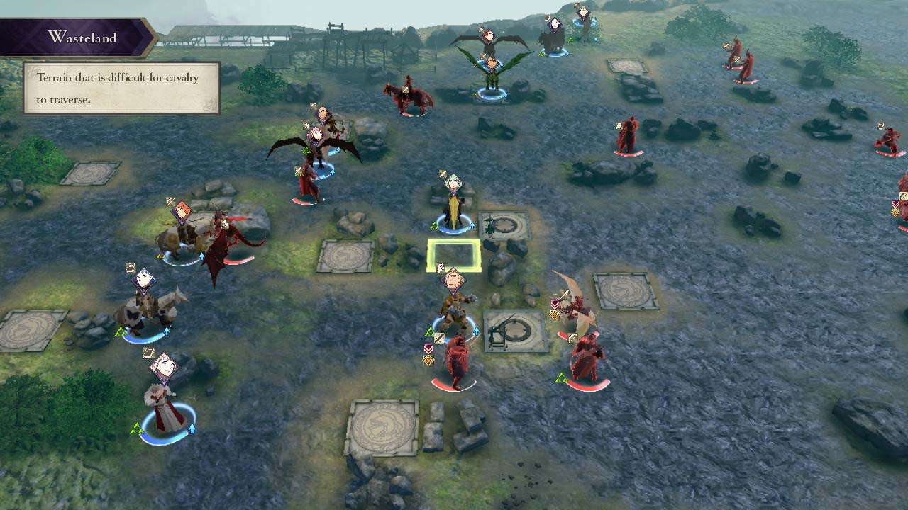 Fire Emblem Three Houses For the Freedom of Fodlan terrain