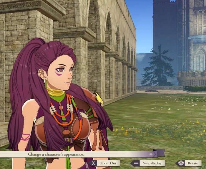 Fire Emblem Three Houses characters appearance Petra