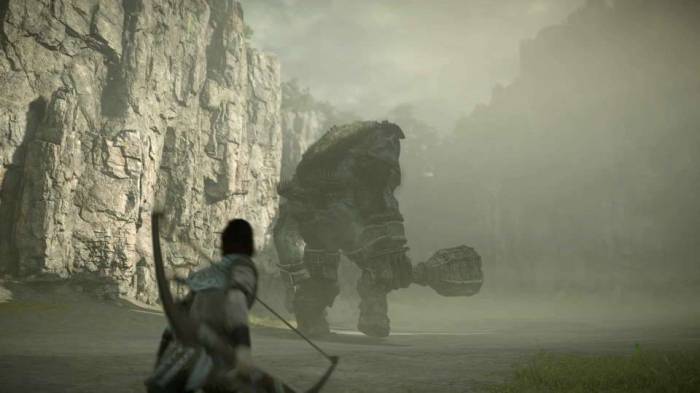 Shadow of the Colossus remaster colossus 1
