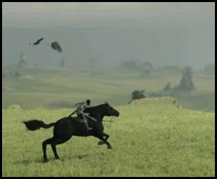 Shadow of the Colossus remaster riding eagles fields