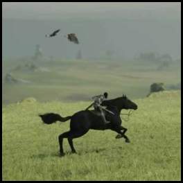 thumbnail Shadow of the Colossus remaster riding eagles fields