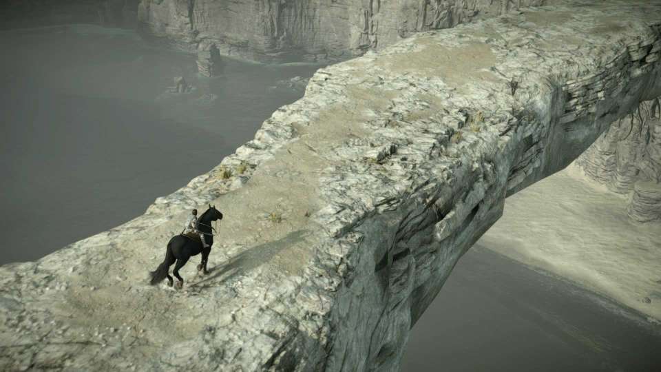 Shadow of the Colossus remaster land bridge