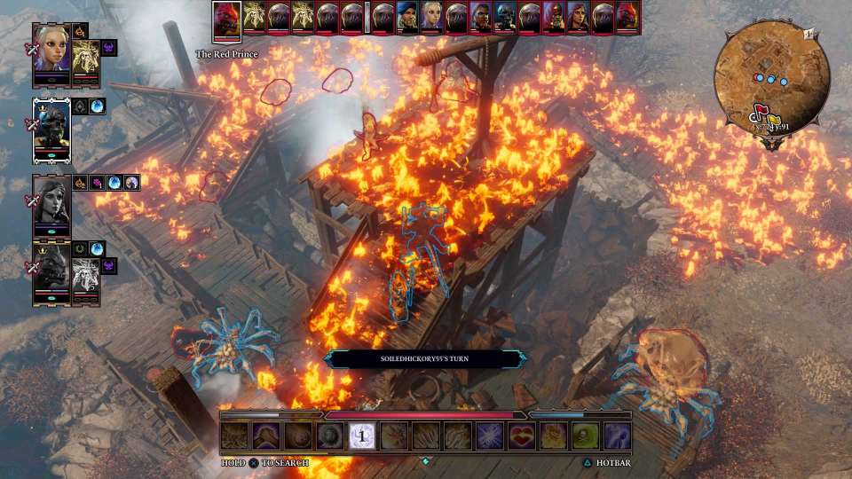 Divinity Original Sin 2 oil fire difficult section