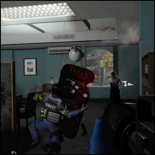 thumbnail Payday 2 bank swat shield hostage