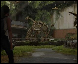 The Last of Us 2 dinosaur museum Ellie