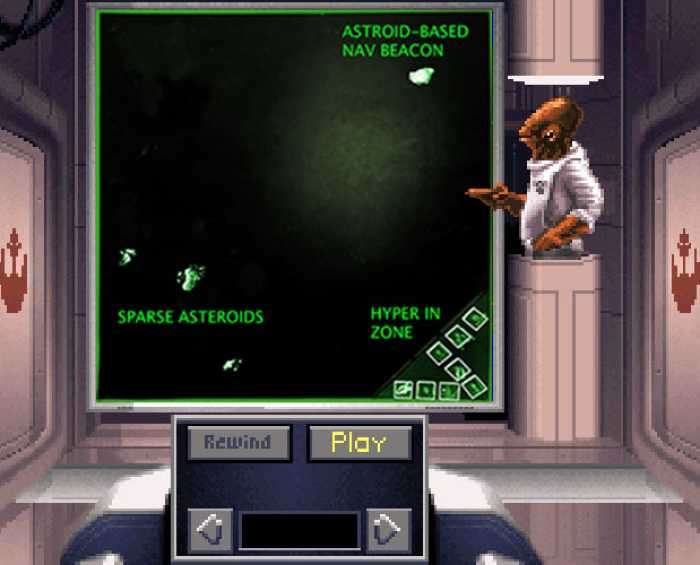 X-Wing mission briefing Admiral Ackbar