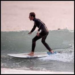 thumbnail Surf San Diego sunset Blacks beach telephoto