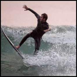 thumbnail Surf San Diego sunset Blacks beach telephoto