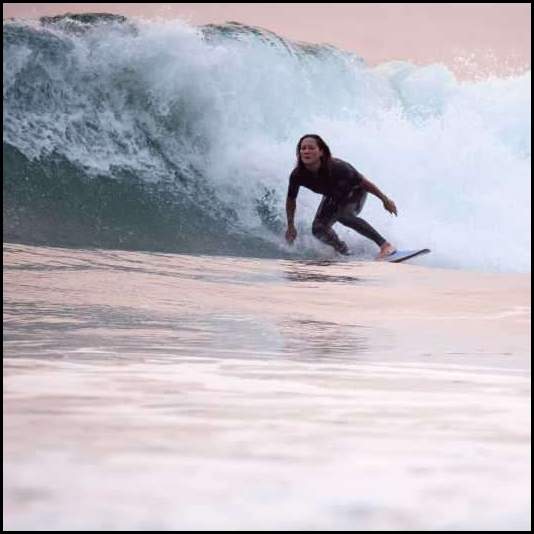 thumbnail Surf San Diego sunset Blacks beach telephoto