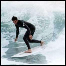 thumbnail Surf San Diego sunset Blacks beach telephoto