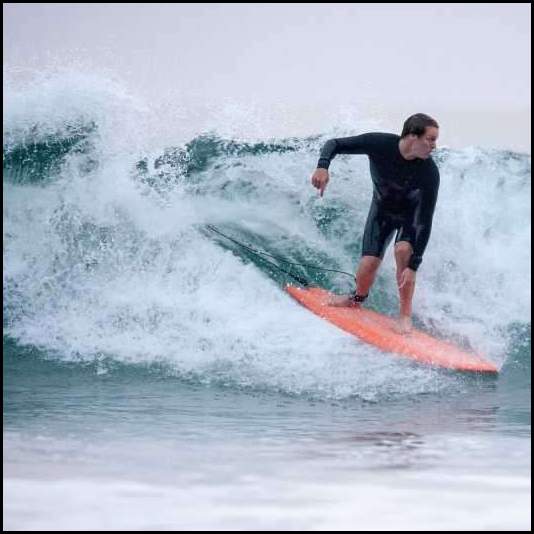 thumbnail Surf San Diego sunset Blacks beach telephoto