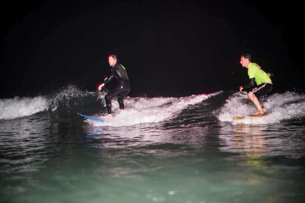 Del Mar San Diego surfing nightsurfing surf stealth mission