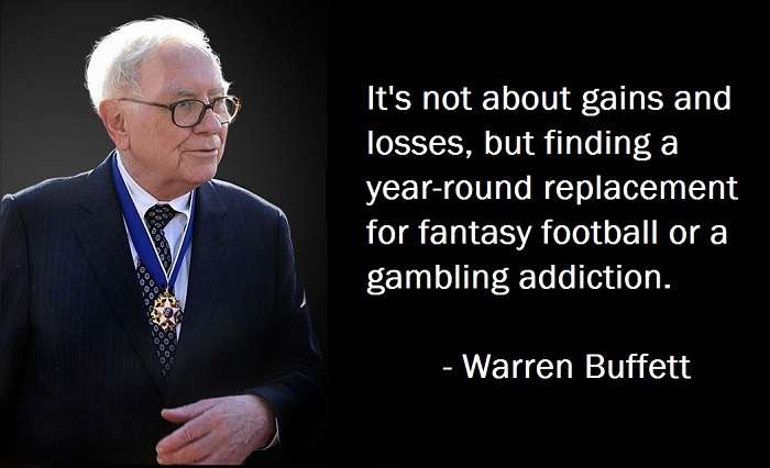 Warren Buffett meme fake quote investing