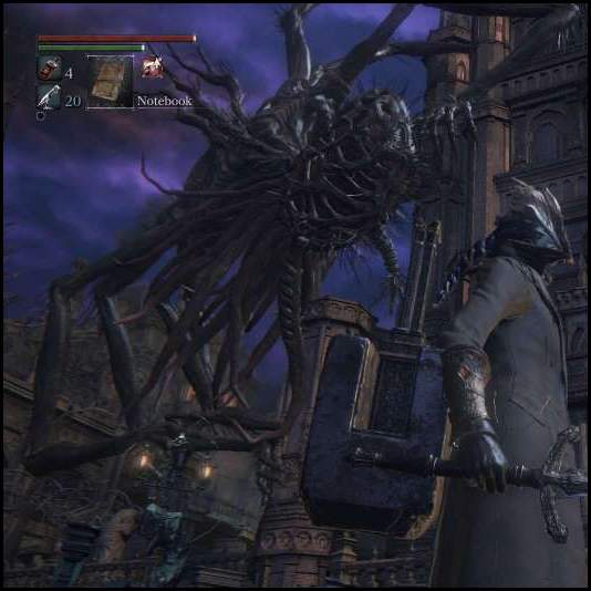 thumbnail Bloodborne giant spider cathedral