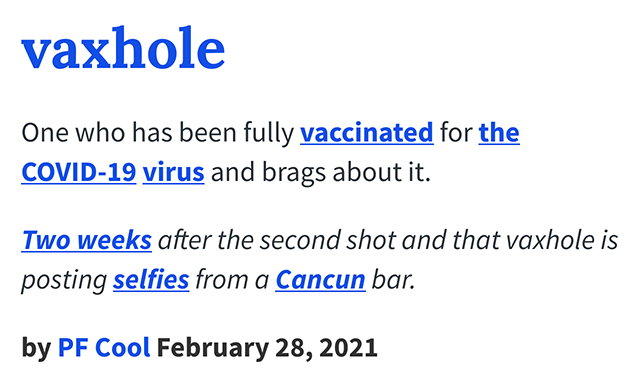 Vaxhole UrbanDictionary