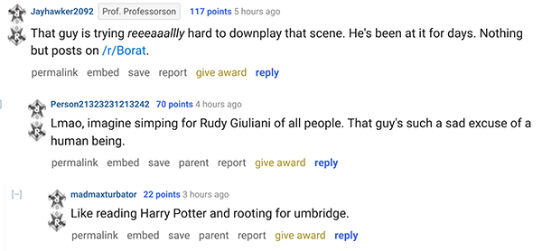 Reddit comment about Harry Potter