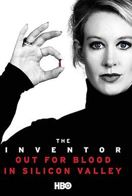 Movie poster HBO The Inventor Theranos Elizabeth Holmes