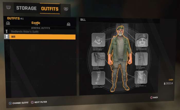 Dying Light outfit Bill Left 4 Dead
