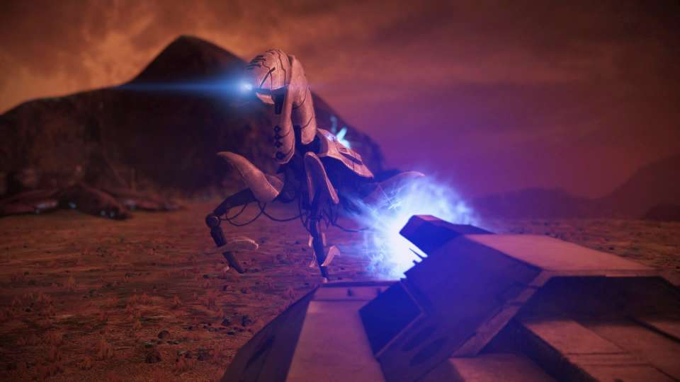 Mass Effect Legendary Mako ADS Geth Colossus