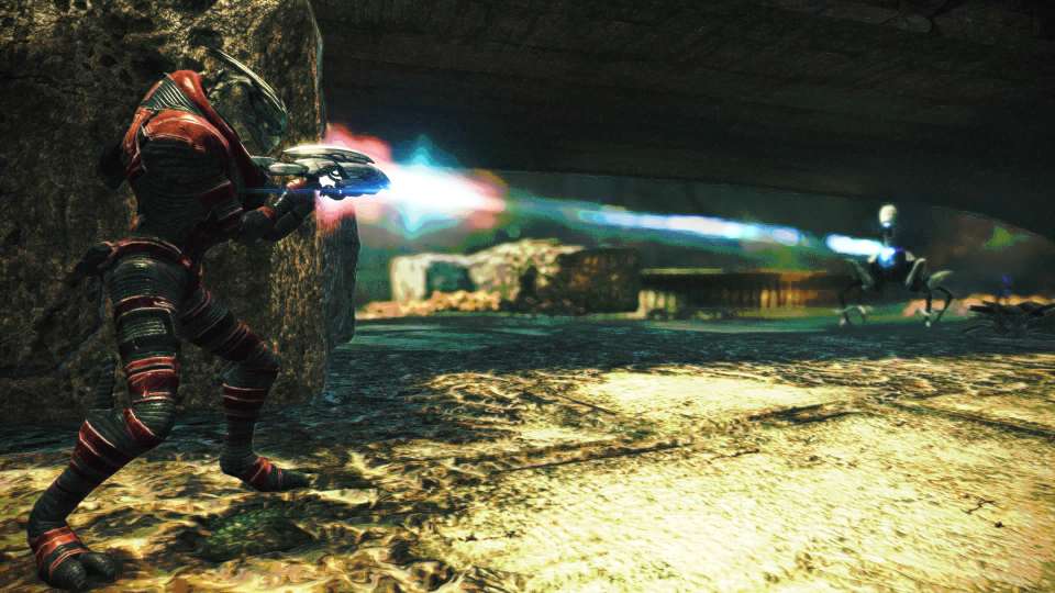 Mass Effect Legendary Garrus combat geth armature