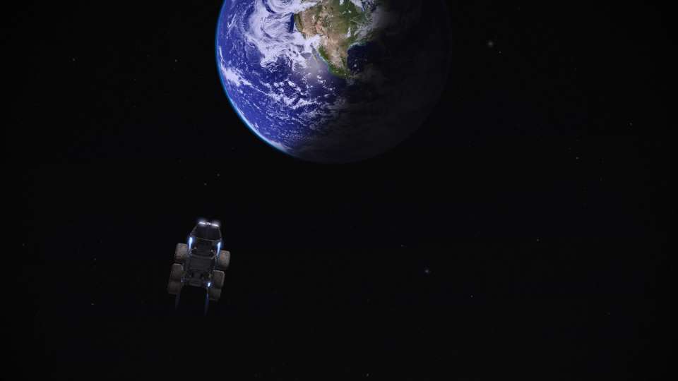 Mass Effect Legendary Mako Luna moon jump Earth