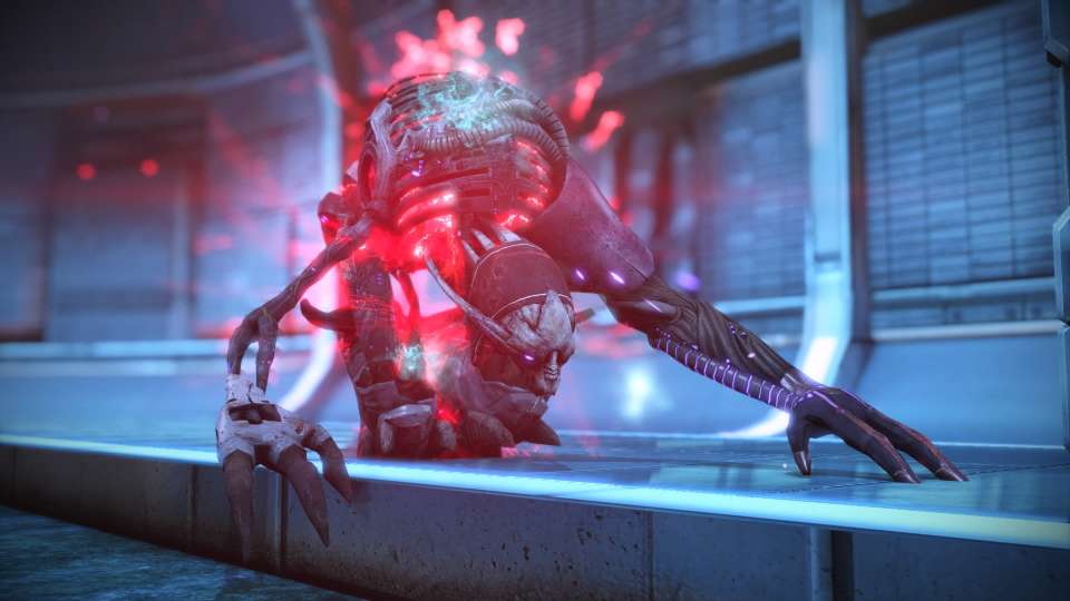 Mass Effect Legendary Saren final form android synthetic