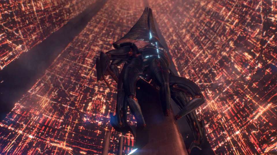 Mass Effect Legendary Sovereign on Presidium Citadel